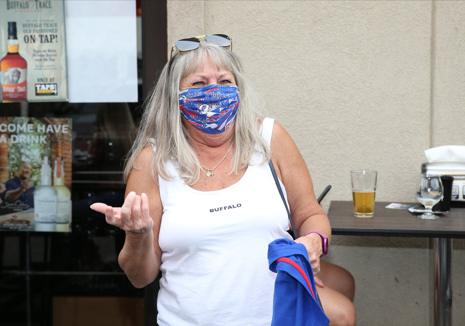 Buffalo Bills backers took over the the Taps on Main Bar